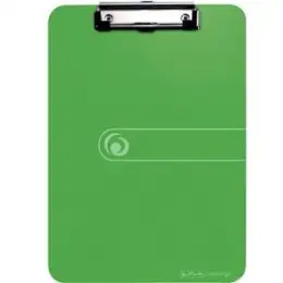 Klemmbrett Herlitz 100436088 11226610 easy orga A4, Kunststoff (PS), opak apfel