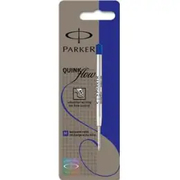 Kugelschreibermine Parker 1950371 Quinkflow M, Großraummine, dokumentenecht, blau