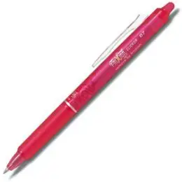Tintenroller Pilot BLRT-FR7-P 2270009 FriXion Ball Clicker 07 0,4mm, Edelstahlspitze, Wechselmine, Druckmechanik, pink