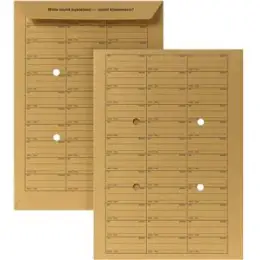 Hausposttasche Posthorn 04170338 C4 braun 110g mit Tabellendruck, Pack 250 Stk