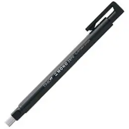 Radierstift Tombow EH-KUS11 MONO zero weiß eckig Gehäusefarbe: schwarz, Pack 5 Stk