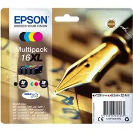 Tintenpatrone Epson C13T16364012 16XL Multipack 32.4ml je 1 x schwarz/cyan/magenta/gelb