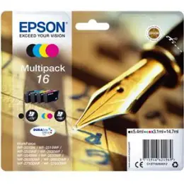 Tintenpatrone Epson C13T16264012 16 Multipack 14.7ml je 1 x schwarz/cyan/magenta/gelb