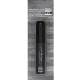 Kreidemarker Sigel GL170 150 5-15mm, Keilspitze, schwarz
