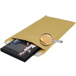 Papierpolstertaschen Sumo 30002310 SU1513P010 Größe: C, Haftklebung mit Abdeckstreifen, Recycling braun, Pack 10 Stk