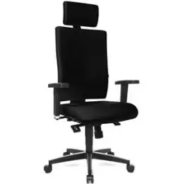 Drehstuhl Topstar LS30WGG20 Lightstar 30 schwarz mit Rollen für Teppichboden