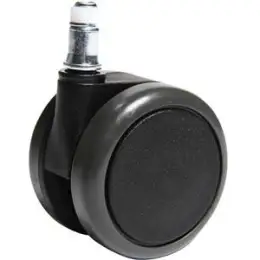 Stuhlrolle Topstar 6990-3 weich schwarz mittelgroß für Hartboden, Pack 5 Stk