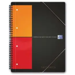 Collegeblock Oxford 100102104 International Meetingbook A5+, kariert, 80 Blatt, ecf