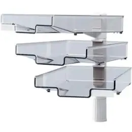 Schwenkflügler Hansa 5033002 41-5033.002 lichtgrau mit 3 Schalen