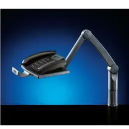 Telefonarm Hansa 5020004 TSA 5020 schwarz Gelenkarm und Klemmfuß