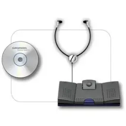 Transkriptions-Set Grundig KDC5670-12 Digta Transcription Starter Kit 568 mit DigtaSoft One