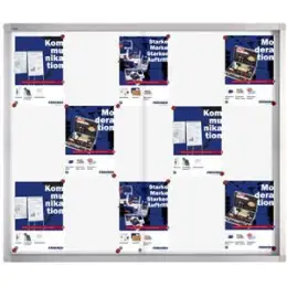 Glas-Schaukasten Franken SK6115 Innenbereich, magnetisch, Schiebetür, 99x117,5x4,6cm