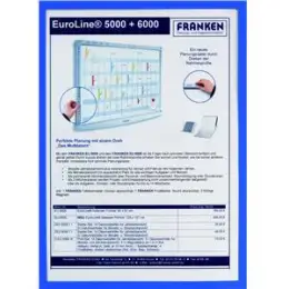 Inforahmen Franken ITSA3M03 ITSA3M 03 X-tra! Line A3 blau magnetisch, mit Magnetrahmen