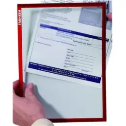 Inforahmen Franken ITSA3M01 ITSA3M 01 X-tra! Line A3 rot magnetisch, mit Magnetrahmen