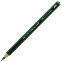 Bleistift Faber-Castell 119300 9000 HB Jumbo, Pack 6 Stk