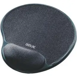 Mausunterlage Esselte 67563 Gel-Rest 215x30x300mm schwarz mit Handgelenkauflage
