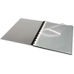 Ringmappe-Ersatzhülle Elba 100421162 74431FL manageMe! A4, Kunststoff (PP) 0,08mm, glasklar transparent, links offen, 1/3 geschlossener Lochrand, Pack 10 x 10 Stk