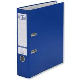 Ordner Elba 100202148 10456BL smart Pro A4, 80mm, Pappe/PP-Folie, Wechselfenster, blau