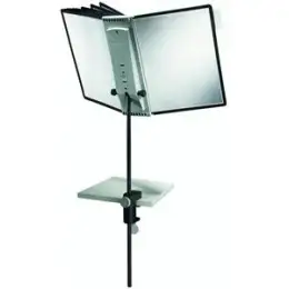 Sichttafel-Tischstativ Durable 5818-00 581800 Sherpa Desk Clamp 10 mit Tafelträger und 10 Sichttafeln