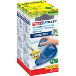 Korrekturroller Tesa 56998-00000-00 Sideway Roller ecoLogo 4,2mm/10m Einweg, Pack 2 Stk