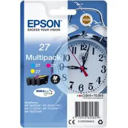 Tintenpatrone Epson C13T27054012 27 Multipack 10.8ml je 1 x cyan/magenta/gelb