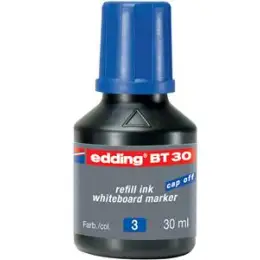 Whiteboardmarker-Nachfülltusche Edding BT30 4-BT30003 blau, für edding 2/250/360/361/363/365, 30ml
