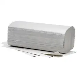 Papierhandtücher Fripa 4011103 Plus 25 x 23 cm, 1-lagig, Recycling, natur, V-Falz, Pack 20 Packungen je 250 Stk