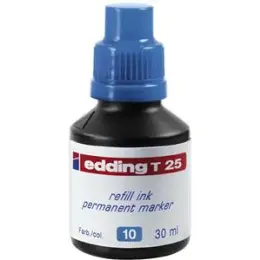 Permanentmarker-Nachfülltusche Edding T25 4-T25010 hellblau, für permanente Edding Marker, Flasche 30ml