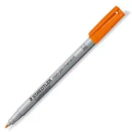 Universalstift Staedtler 315-4 Lumocolor non-permanent M Schreibfarbe: orange, Pack 10 Stk
