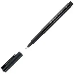 Zeichentuschestift Faber-Castell 167399 Pitt artist pen Strichbreite: 0,7 mm (M), Schreibfarbe: schwarz, Pack 10 Stk