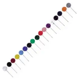 Markiernadeln Alco 810 8x16mm weiß, Pack 20 Stk