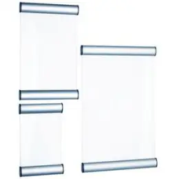 Türschild Alco 8621 mit Alu-Klapprahmen 18 x 11 cm