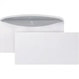 Briefumschlag Bong 01526150 C6/5 ohne Fenster nassklebend weiß 75g ASK 114x229mm, Pack 1000 Stk