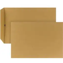 Versandtasche Posthorn 04050336 B5 ohne Fenster nassklebend braun 90g, Pack 500 Stk