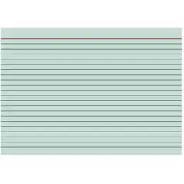 Karteikarten Brunnen 10-2250150 102250150 A5 liniert grün, Pack 100 Stk