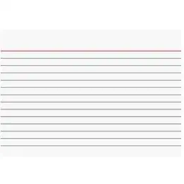 Karteikarten Brunnen 10-2260100 102260100 A6 liniert weiß, Pack 100 Stk