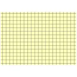 Karteikarten Brunnen 10-2270210 102270210 A7 kariert gelb, Pack 100 Stk