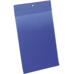 Magnettasche Durable 1747-07 174707 A4-hoch blau Neodym Starkmagnete, Pack 10 Stk