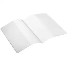 Ausweishüllen Durable 2140-19 214019 A6 PP transparent Einstecklasche links+rechts, 170 my, Doppelhülle