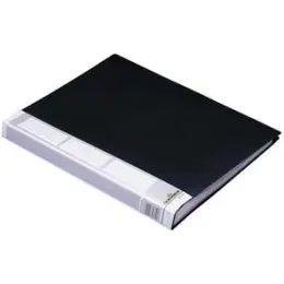 Sichtbuch Durable 2425-01 242501 Duralook A4 32mm schwarz mit 50 Sichtüllen, Pack 2 Stk