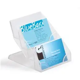 Visitenkarten-Aufsteller Durable 2439-19 243919 4stufig Kunststoff für 240 Visitenkarten