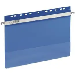 Hängehefter Durable 2561-06 256106 Economy A4 blau/transparent Deckblatt Universallochung