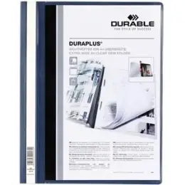 Angebotshefter Durable 2579-07 257907 Duraplus A4 dunkelblau