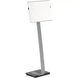 Infotafel-Bodenständer Durable 4813-23 481323 Info Sign Stand A3 aus Aluminium mit Infotafel