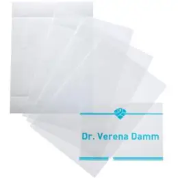 Folienschild Durable 4833-19 483319 Crystal Sign Refill 210 x 148 mm, transparente Folie, für Türschild Crystal Sign, Pack 10 Stk