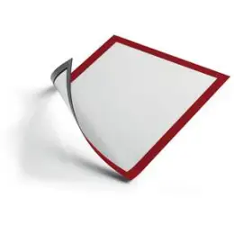 Magnetrahmen Durable 4869-03 486903 Duraframe Magnetic A4 rot, Pack 5 Stk