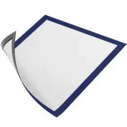 Magnetrahmen Durable 4869-07 486907 Duraframe Magnetic A4 dunkelblau, Pack 5 Stk