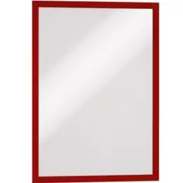 Magnetrahmen Durable 4873-03 487303 Duraframe A3 rot selbstklebend, Pack 2 Stk