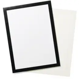 Folienrahmen Durable 4968-01 496801 Duraframe Grip A4 schwarz Klett für Textiloberflächen