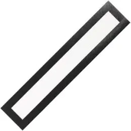 Magnetrahmen Durable 4987-01 498701 Duraframe Magnetic Top 297x40 schwarz, Pack 5 Stk